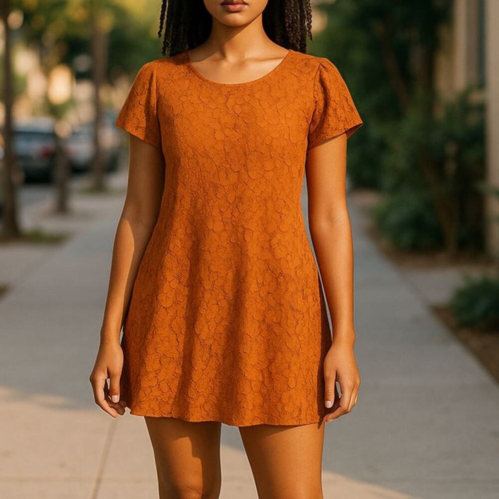 Free People Hailee Dainty Mini Lace Pretty Penny Dress Size Small NWT